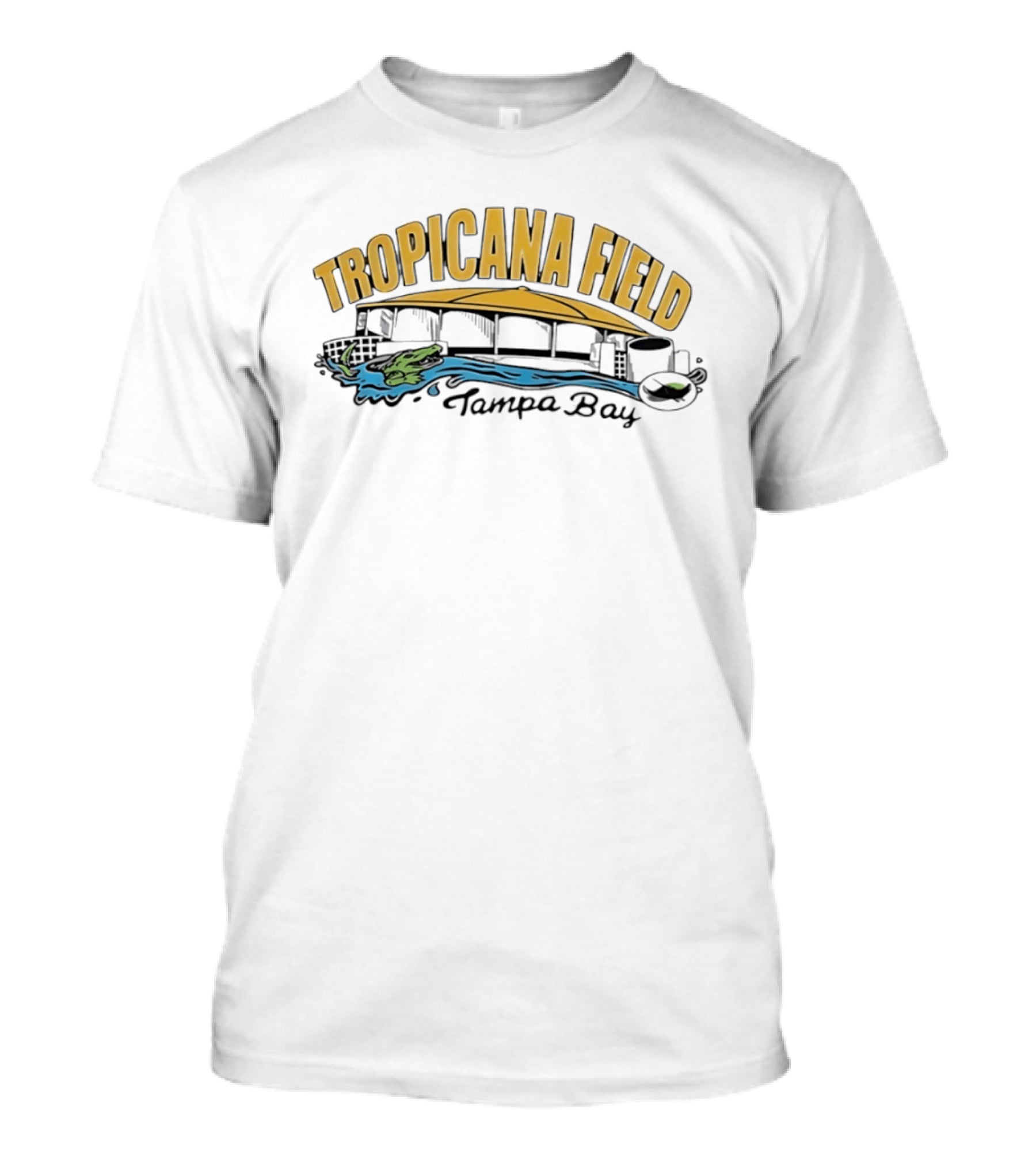 Tropicana Field Tampa Bay Stadium MLB Baseball T-Shirt