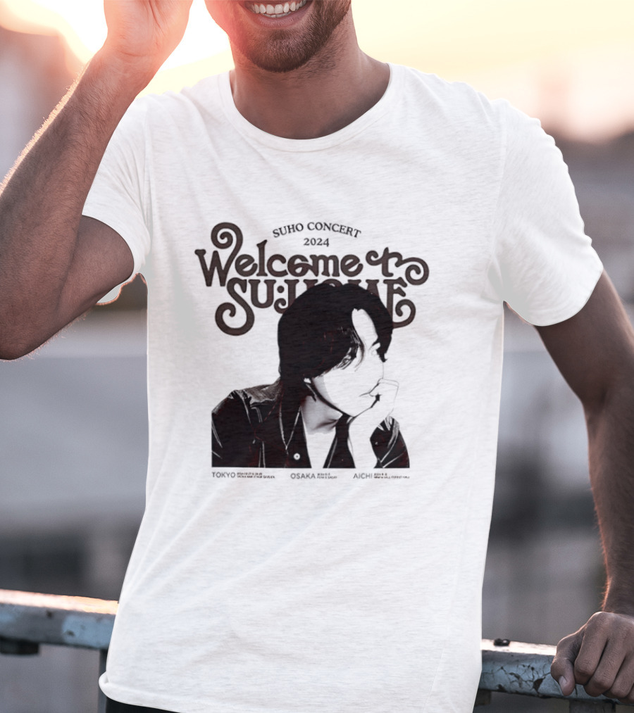 SUHO Concert 2024 Welcome To Su Home Tokyo Osaka Aichi Tour T-Shirt