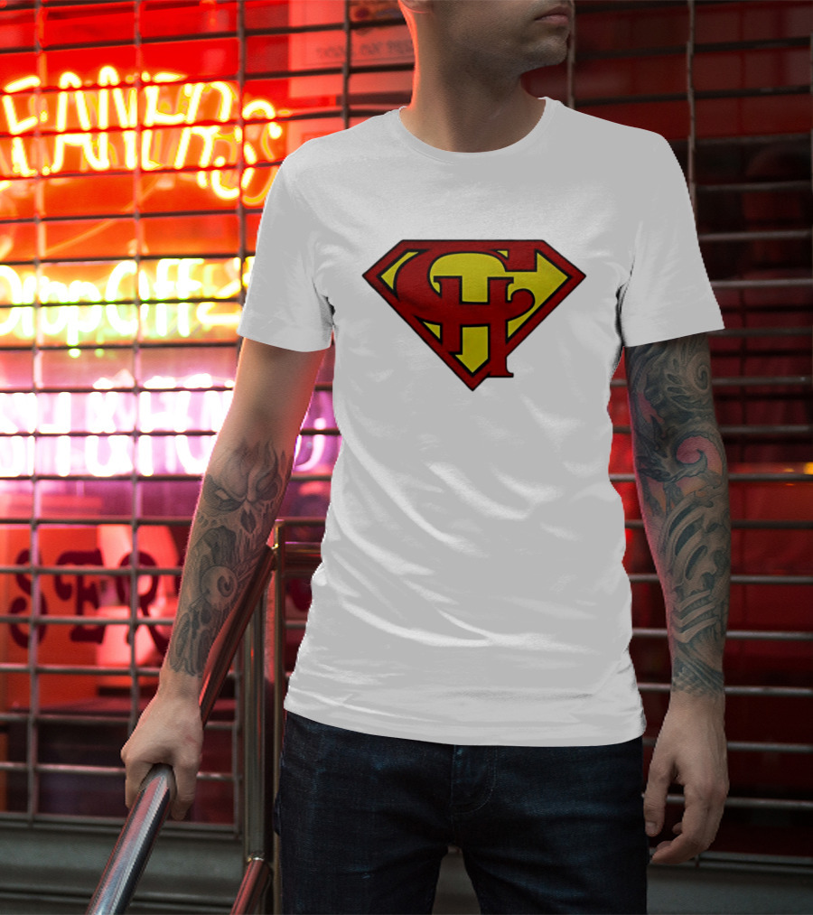 Superman Symbol CH Clark Kent Super Hero T-Shirt