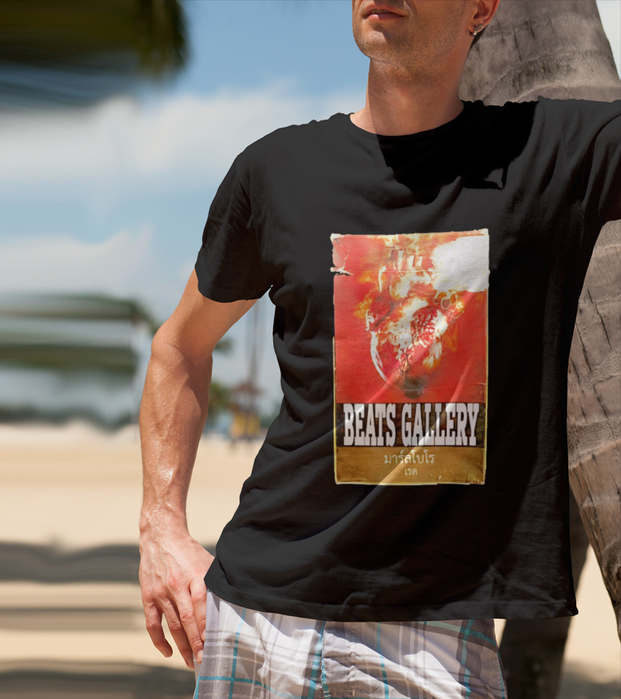 BEATS GALLERY Marlboro Red Anatomical Heart T-Shirt