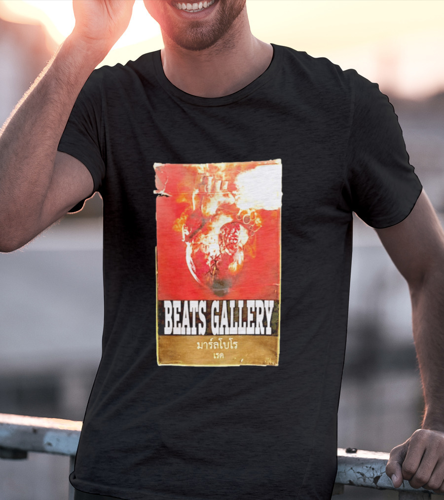 BEATS GALLERY Marlboro Red Anatomical Heart T-Shirt