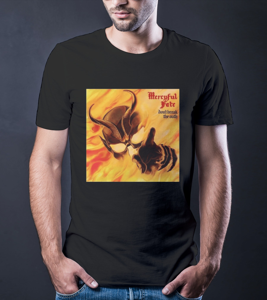 Mercyful Fate Don't Break The Oath Devil Horns Flame T-Shirt