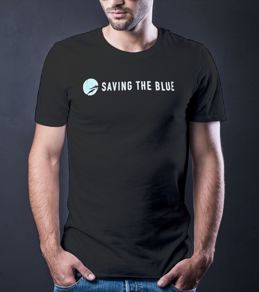Saving The Blue Shark Conservation Marine Life T-Shirt