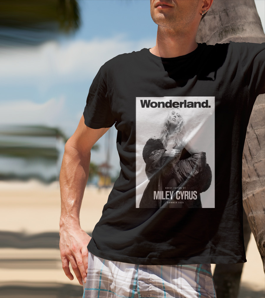 Wonderland Guest Edited By Miley Cyrus Summer 2026 T-Shirt