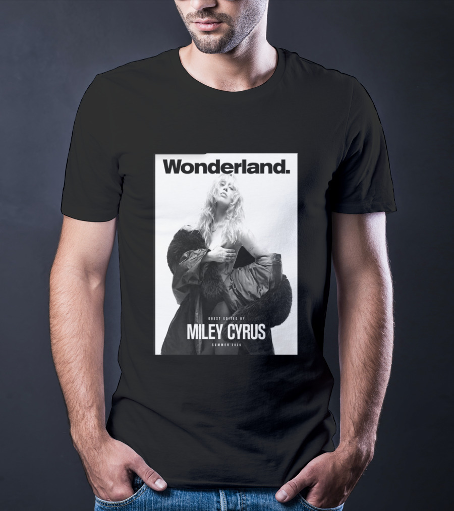 Wonderland Guest Edited By Miley Cyrus Summer 2026 T-Shirt
