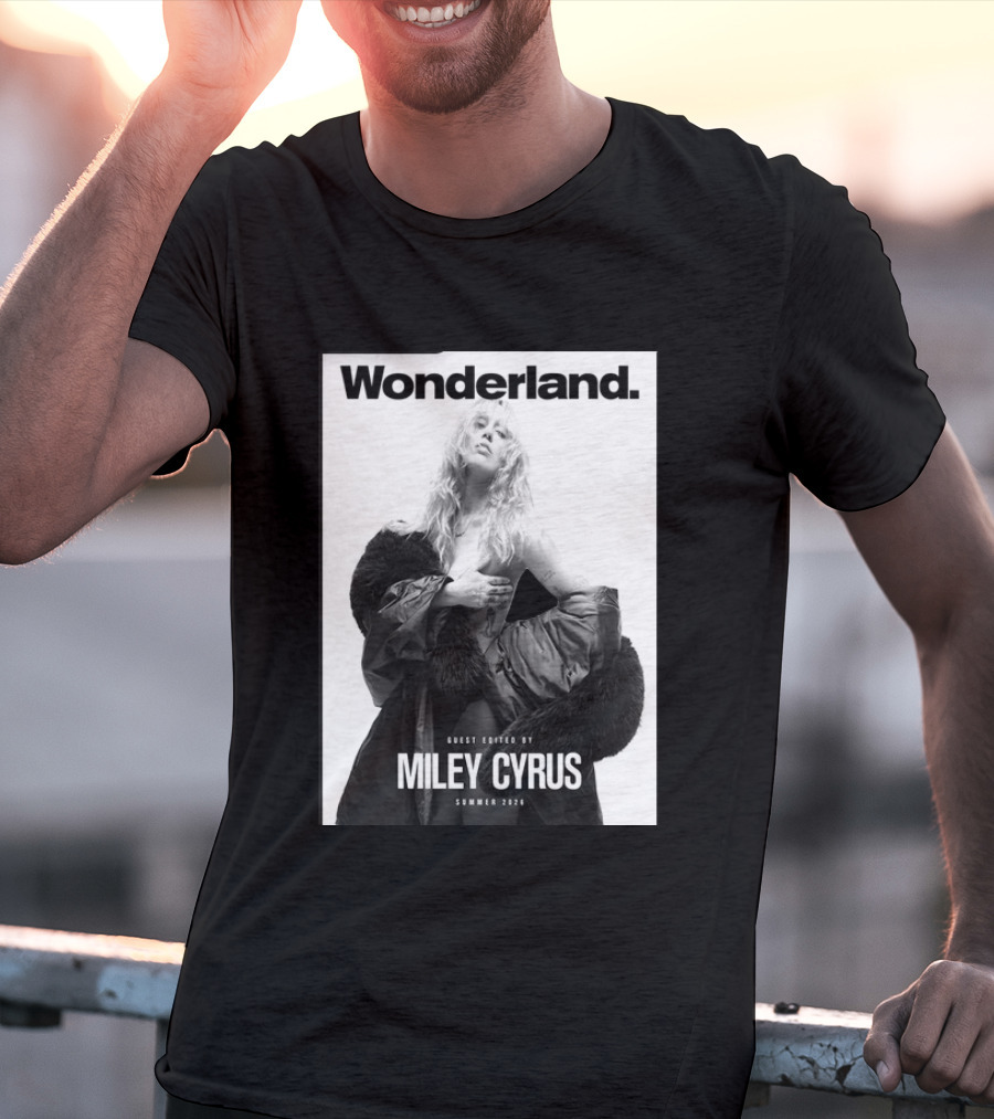 Wonderland Guest Edited By Miley Cyrus Summer 2026 T-Shirt