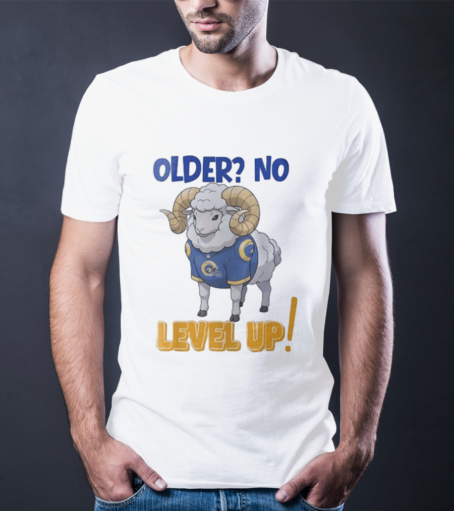 Los Angeles Rams X Pokemon 30th Anniversary Older No Level Up T-Shirt