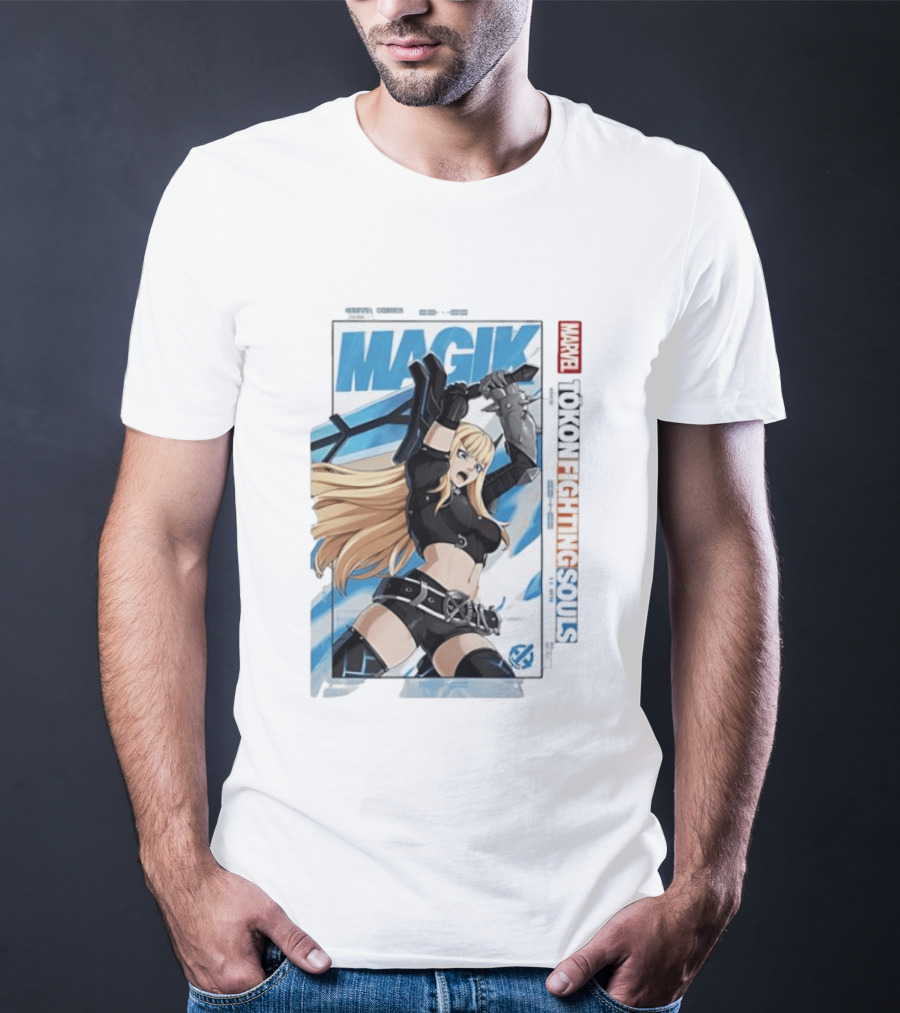 Magik Marvel Tokon Fighting Souls X Men T-Shirt