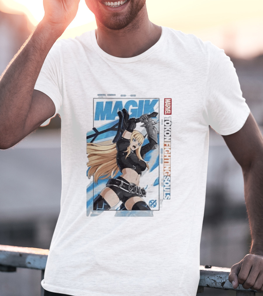 Magik Marvel Tokon Fighting Souls X Men T-Shirt