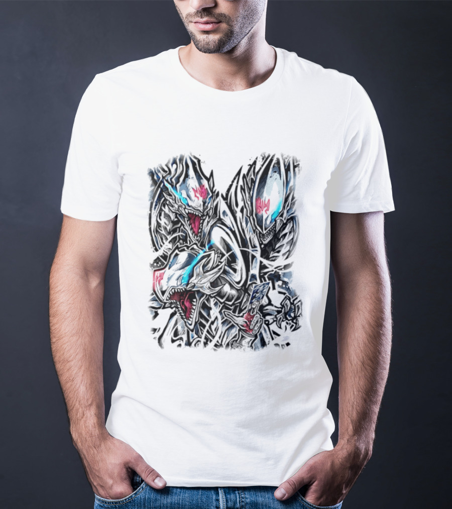 Blue Eyes White Dragon Yu Gi Oh Card Seto Kaiba Spirit Beast Tamer T-Shirt