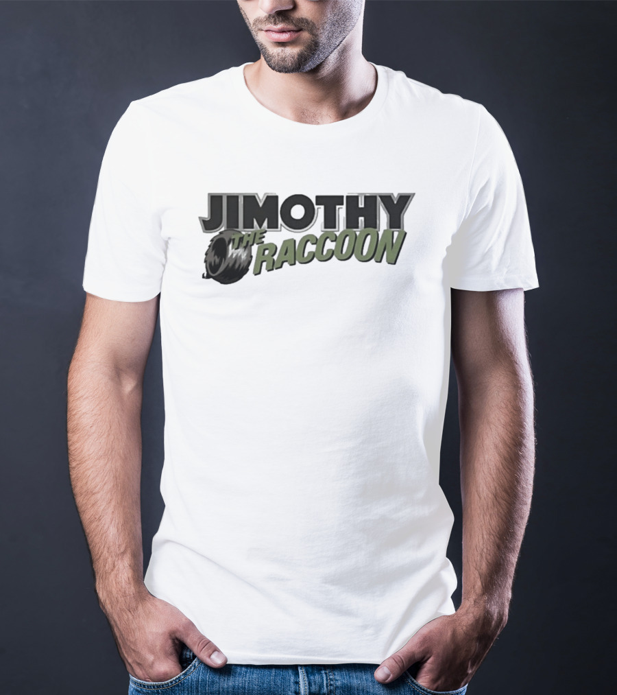Jimothy The Raccoon Tire T-Shirt