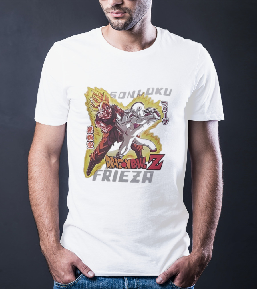 Son Goku Frieza Dragon Ball Z Anime Showdown T-Shirt