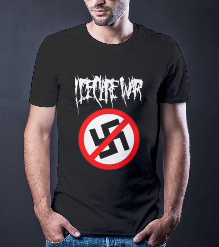 I Declare War Anti Nazi Symbol Graphic Merchnow Collection T-Shirt