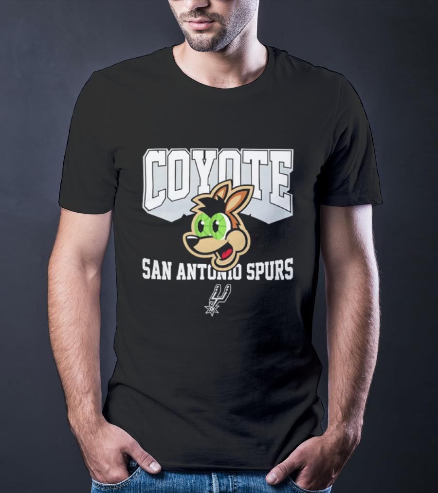 Coyote San Antonio Spurs Team T-Shirt