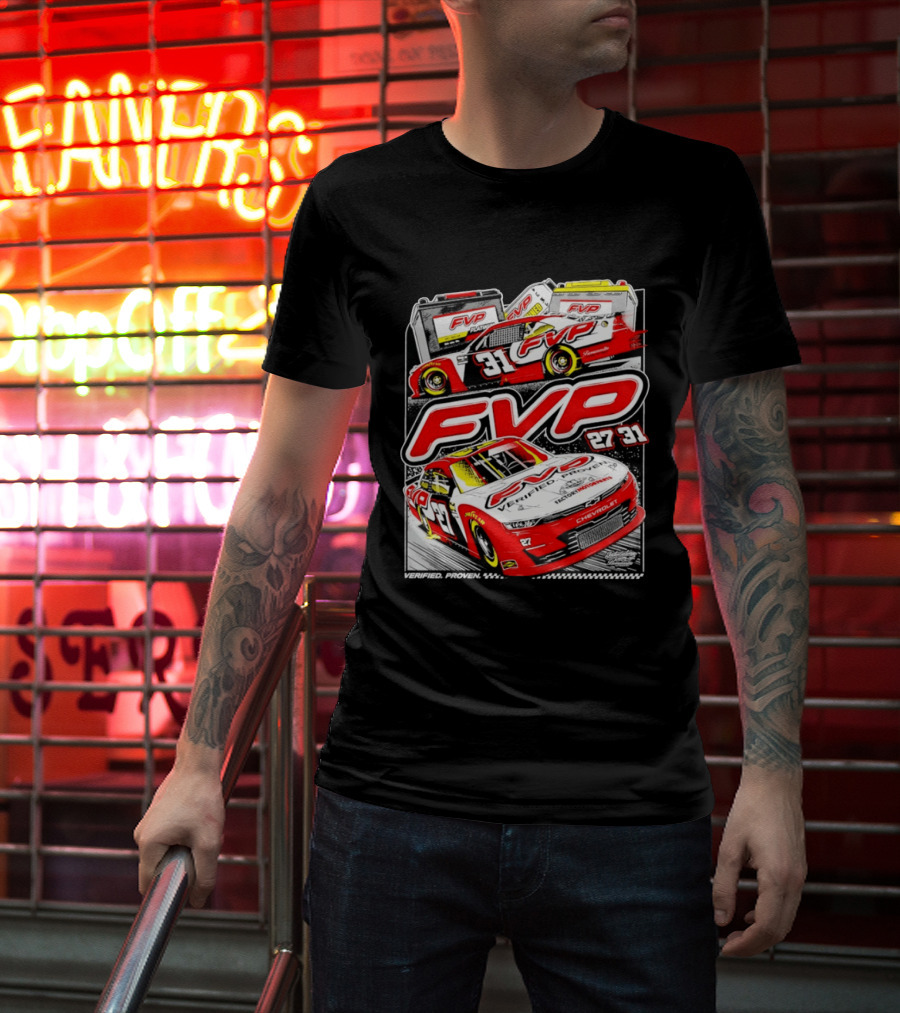 FVP Verified Proven Jordan Anderson Racing Chevrolet 27 31 T-Shirt