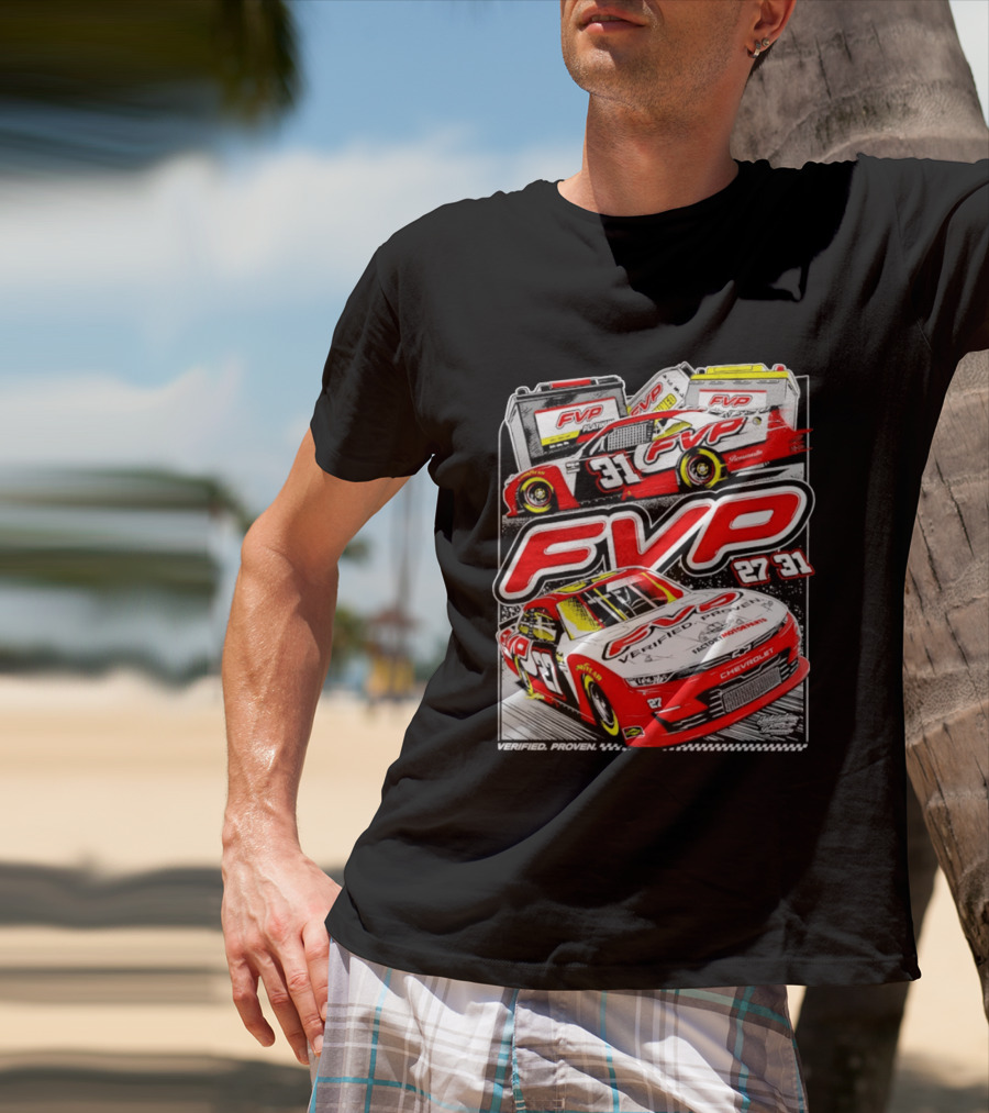FVP Verified Proven Jordan Anderson Racing Chevrolet 27 31 T-Shirt