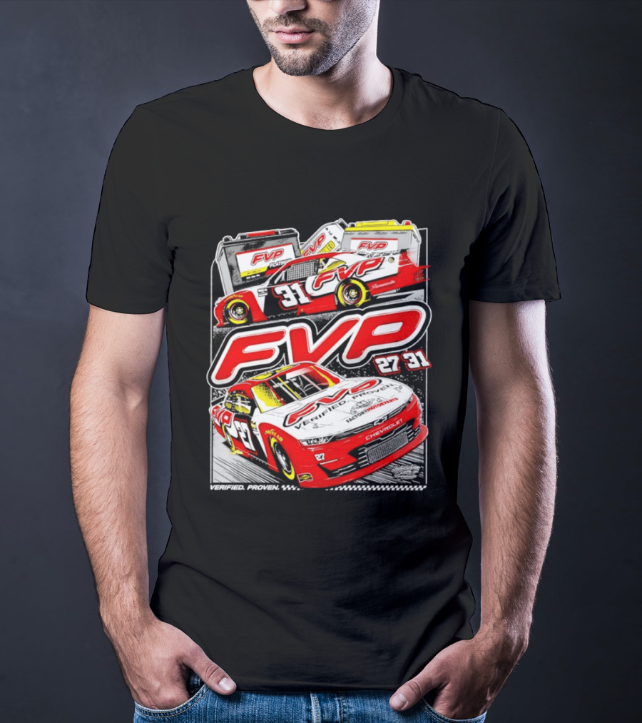 FVP Verified Proven Jordan Anderson Racing Chevrolet 27 31 T-Shirt