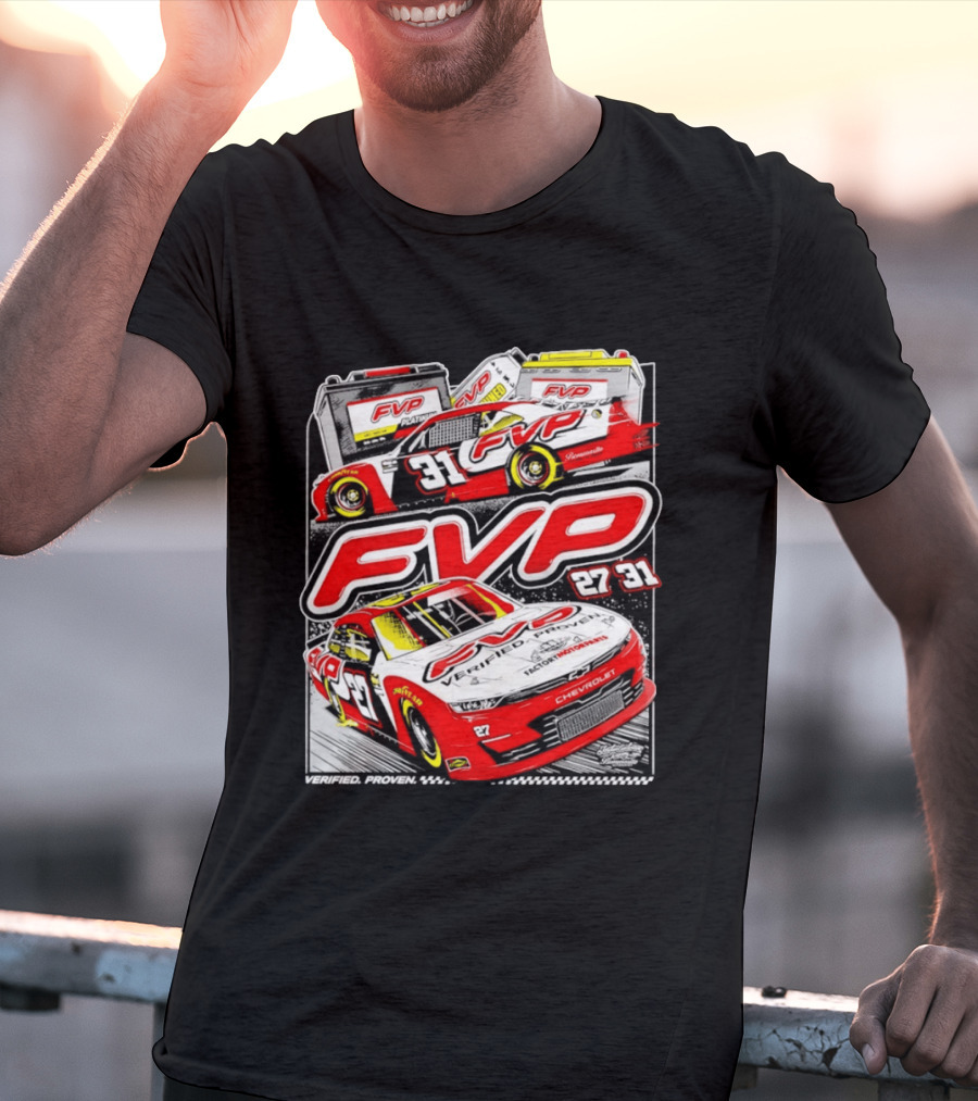FVP Verified Proven Jordan Anderson Racing Chevrolet 27 31 T-Shirt
