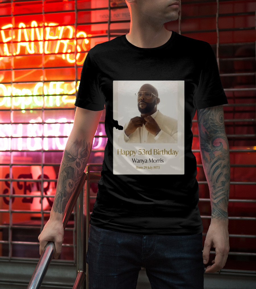Happy 53rd Birthday Wanya Morris Born 29 July 1973 T-Shirt
