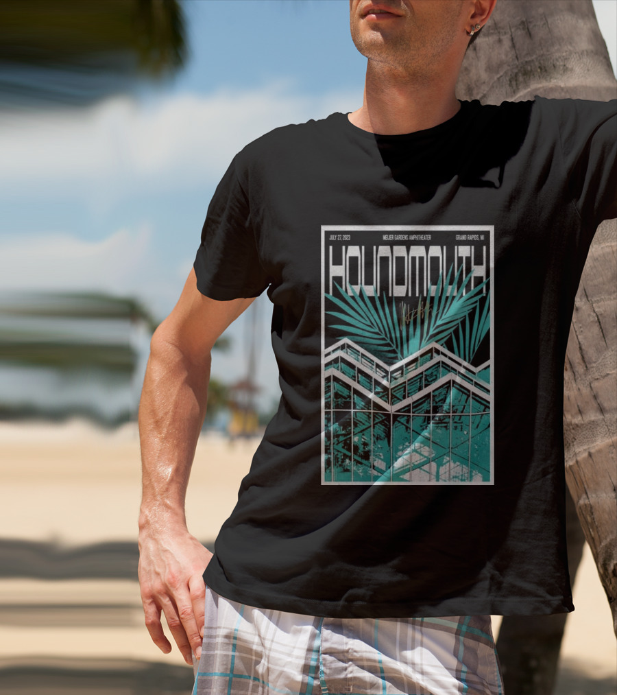 Houndmouth Meijer Gardens Amphitheater Grand Rapids July 27 2023 T-Shirt