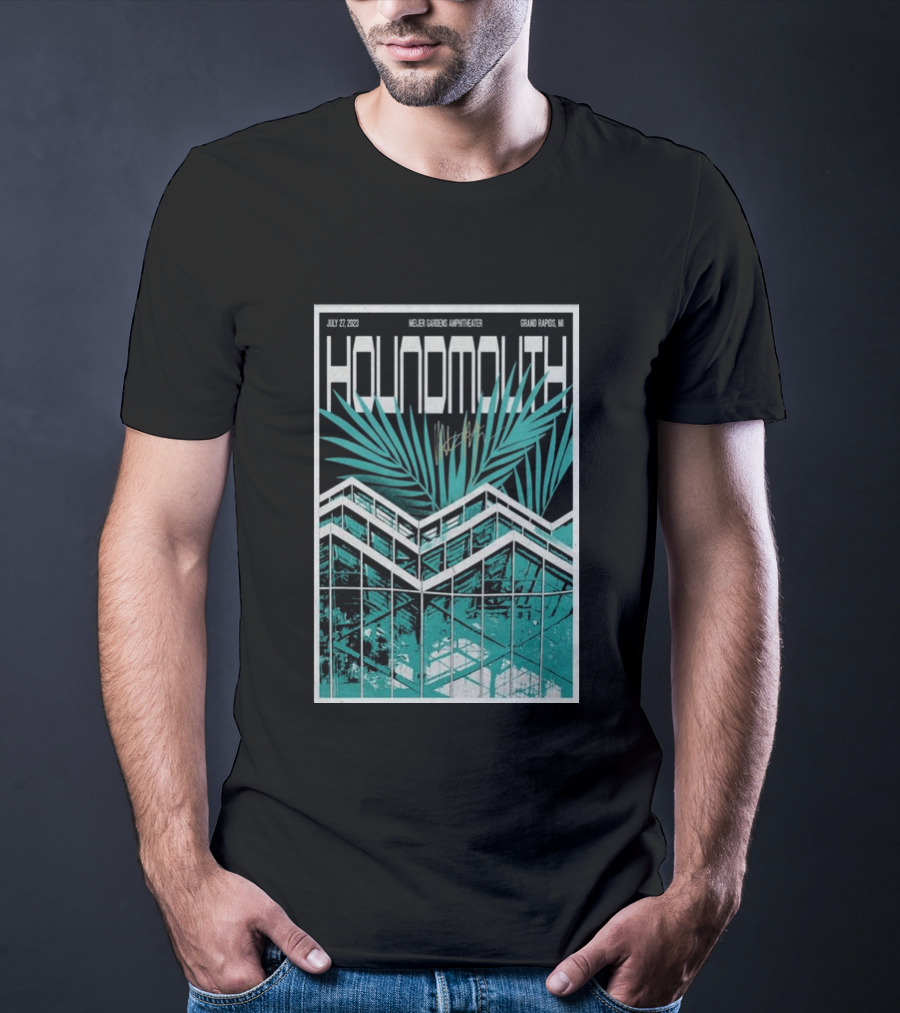 Houndmouth Meijer Gardens Amphitheater Grand Rapids July 27 2023 T-Shirt