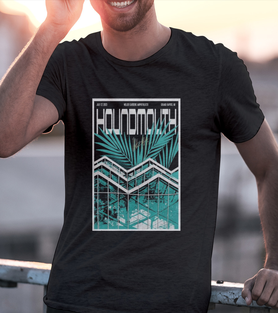 Houndmouth Meijer Gardens Amphitheater Grand Rapids July 27 2023 T-Shirt