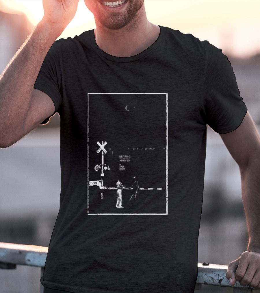 Jack White Essex Junction VT July 15 2026 Railroad Crossing Scene T-Shirt