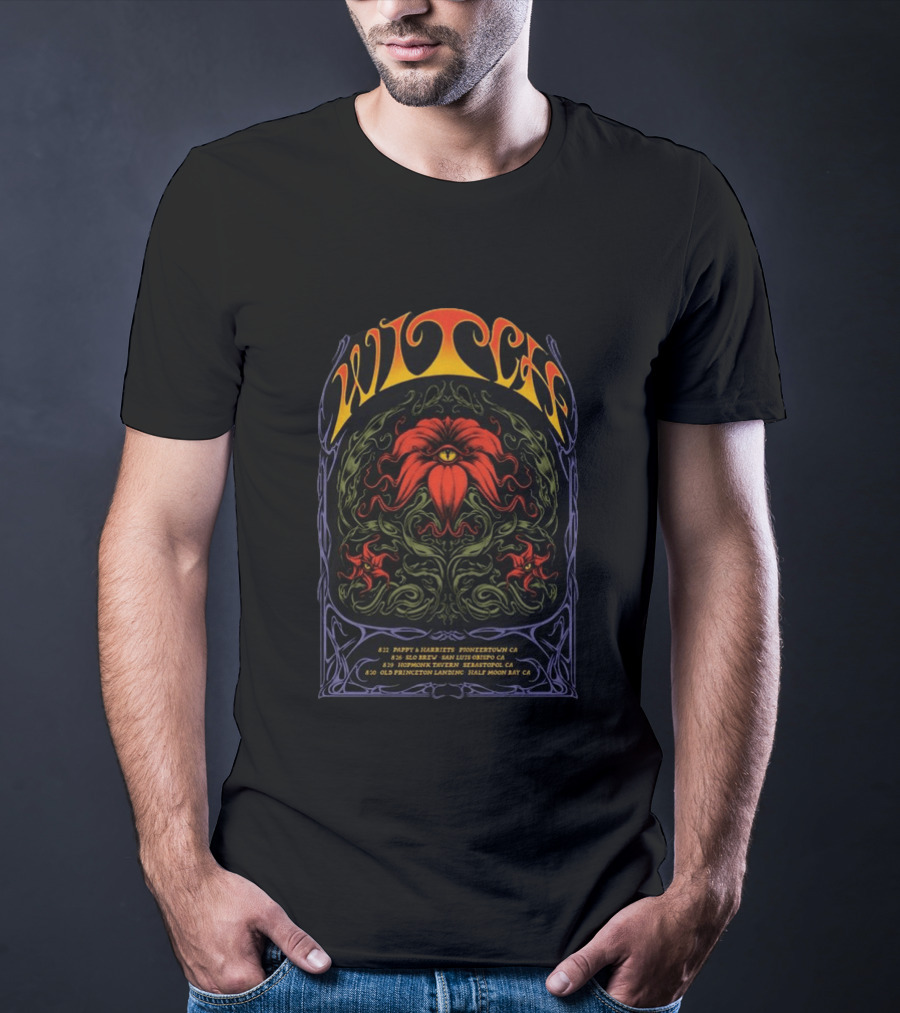 Witch California 2026 Tour Pioneertown San Luis Obispo Sebastopol Half Moon Bay T-Shirt