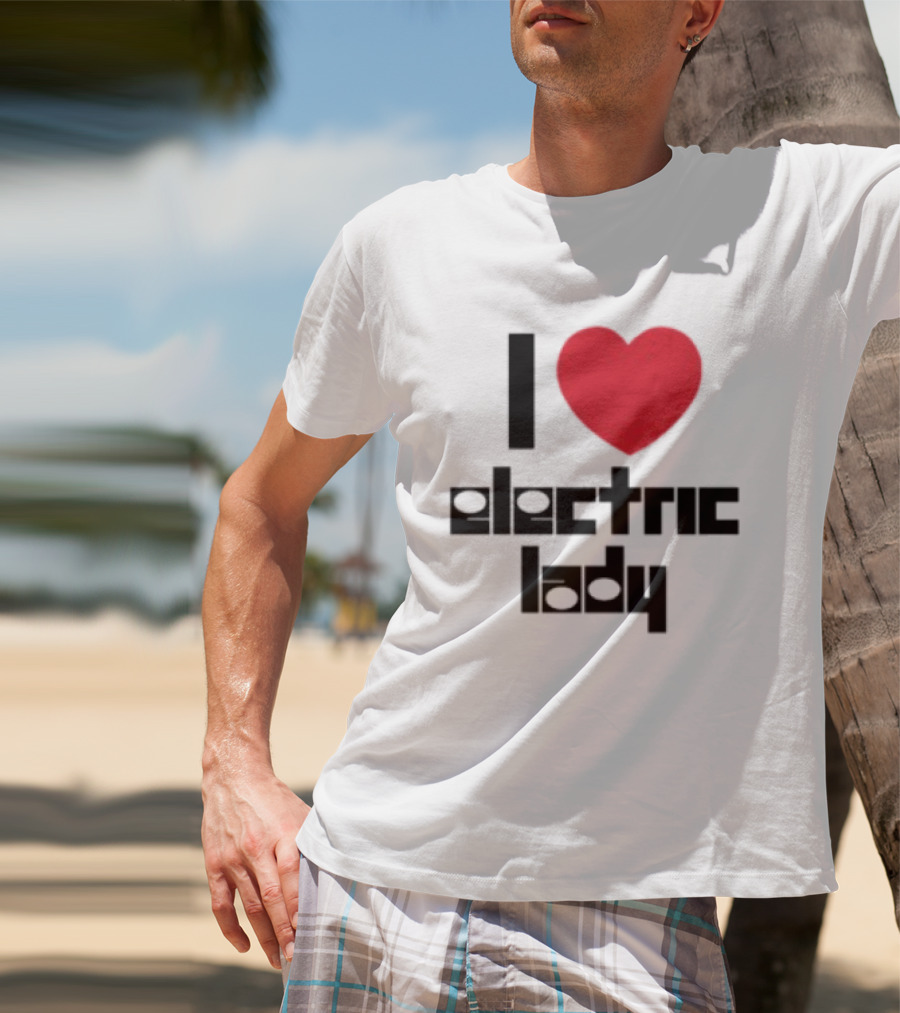 Electric Lady Studios Limited Release I Love Electric Lady T-Shirt