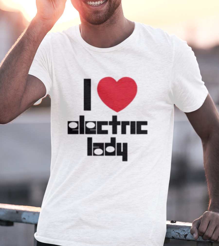 Electric Lady Studios Limited Release I Love Electric Lady T-Shirt