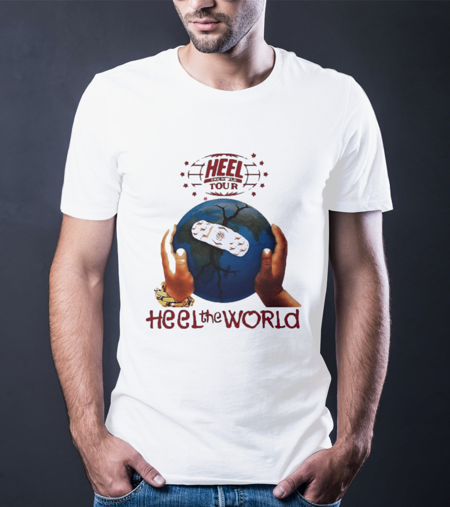 Westside Gunn Heel The World Tour Griselda Bandaged Earth And Hands T-Shirt