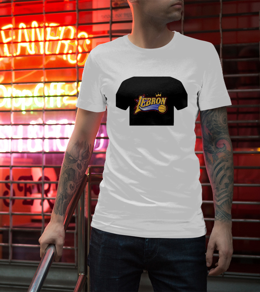 Lebron Crown Star Basketball Philly Sports T-Shirt