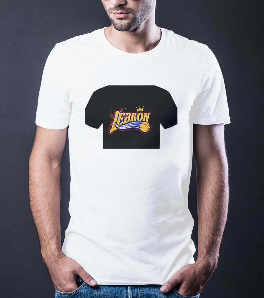 Lebron Crown Star Basketball Philly Sports T-Shirt