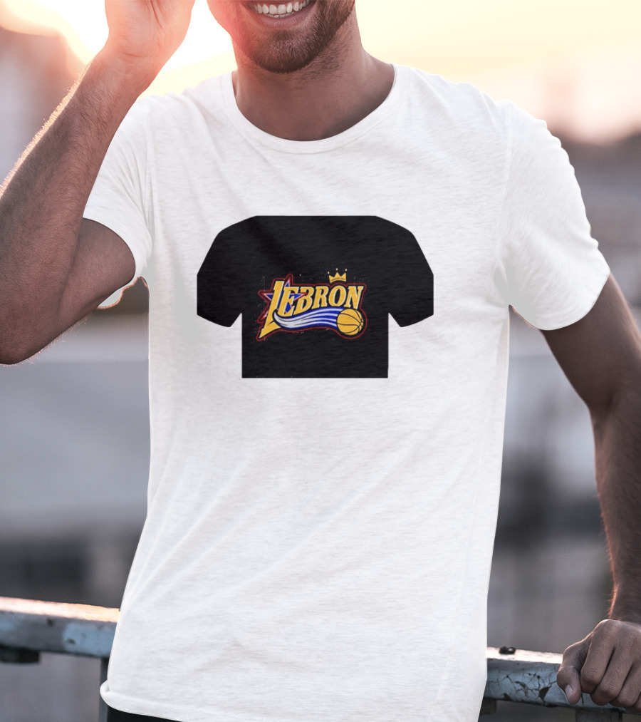 Lebron Crown Star Basketball Philly Sports T-Shirt