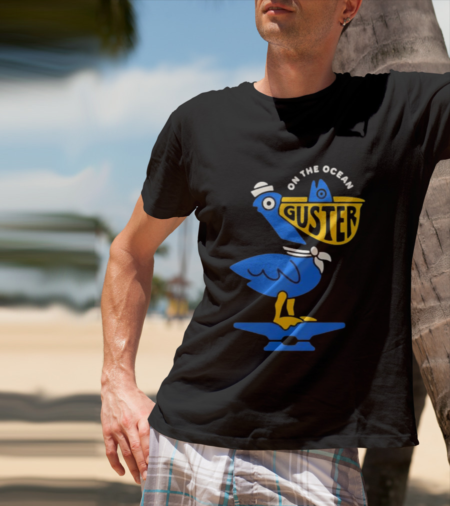 Guster On The Ocean 2026 Tour Pelican Sailor T-Shirt