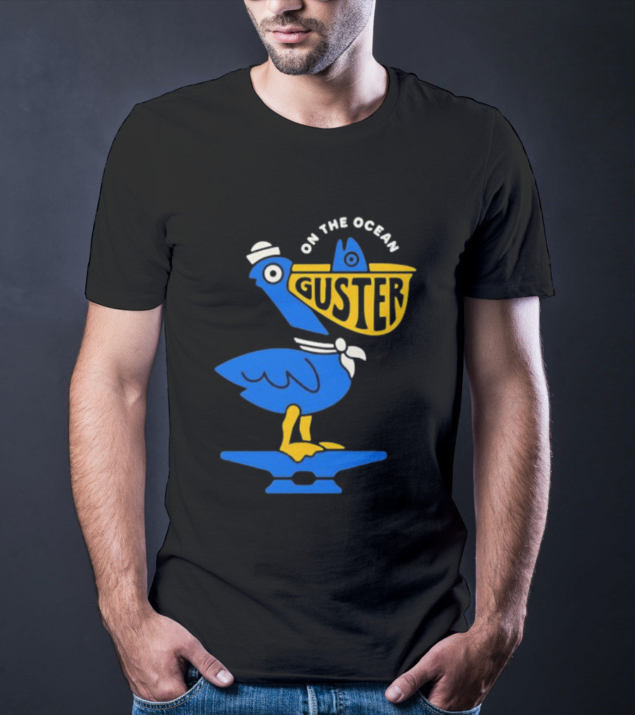 Guster On The Ocean 2026 Tour Pelican Sailor T-Shirt
