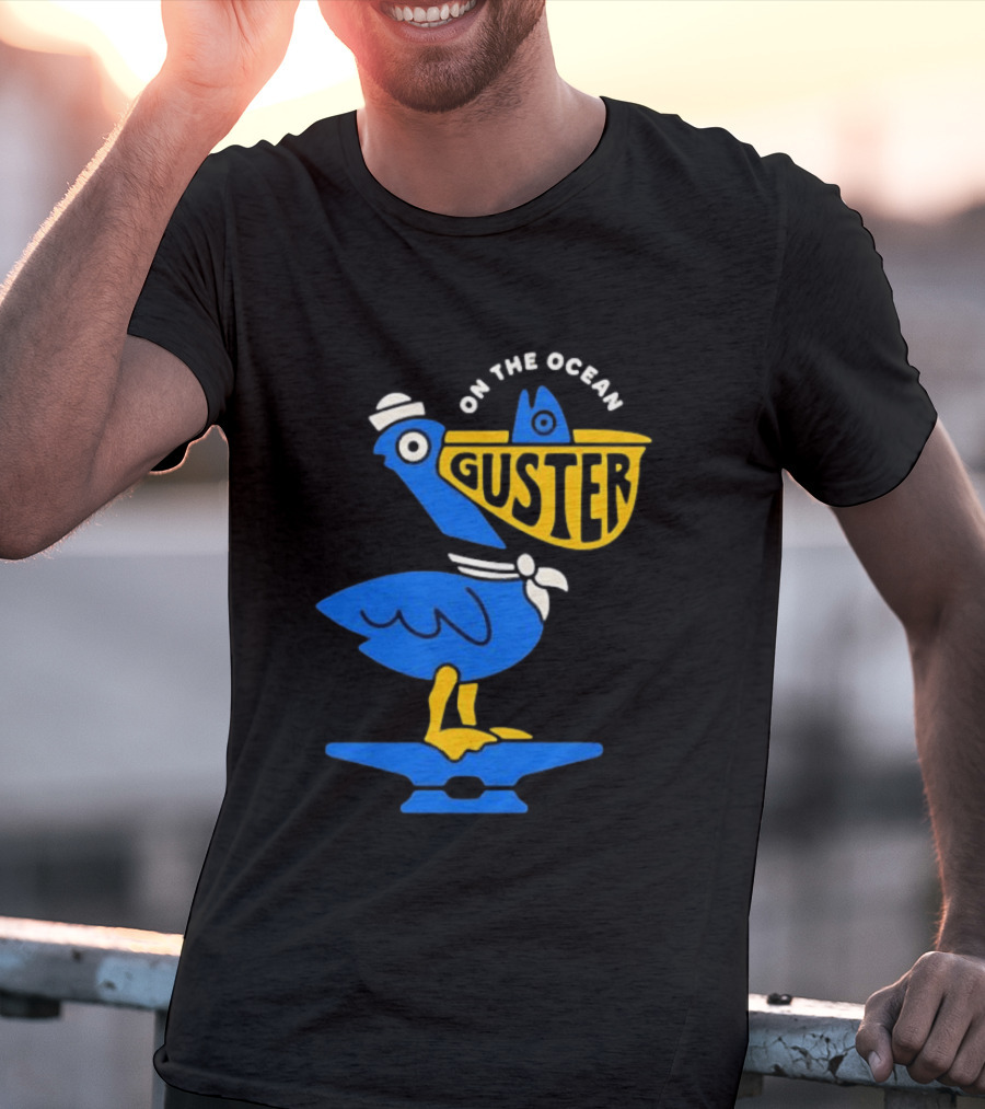 Guster On The Ocean 2026 Tour Pelican Sailor T-Shirt