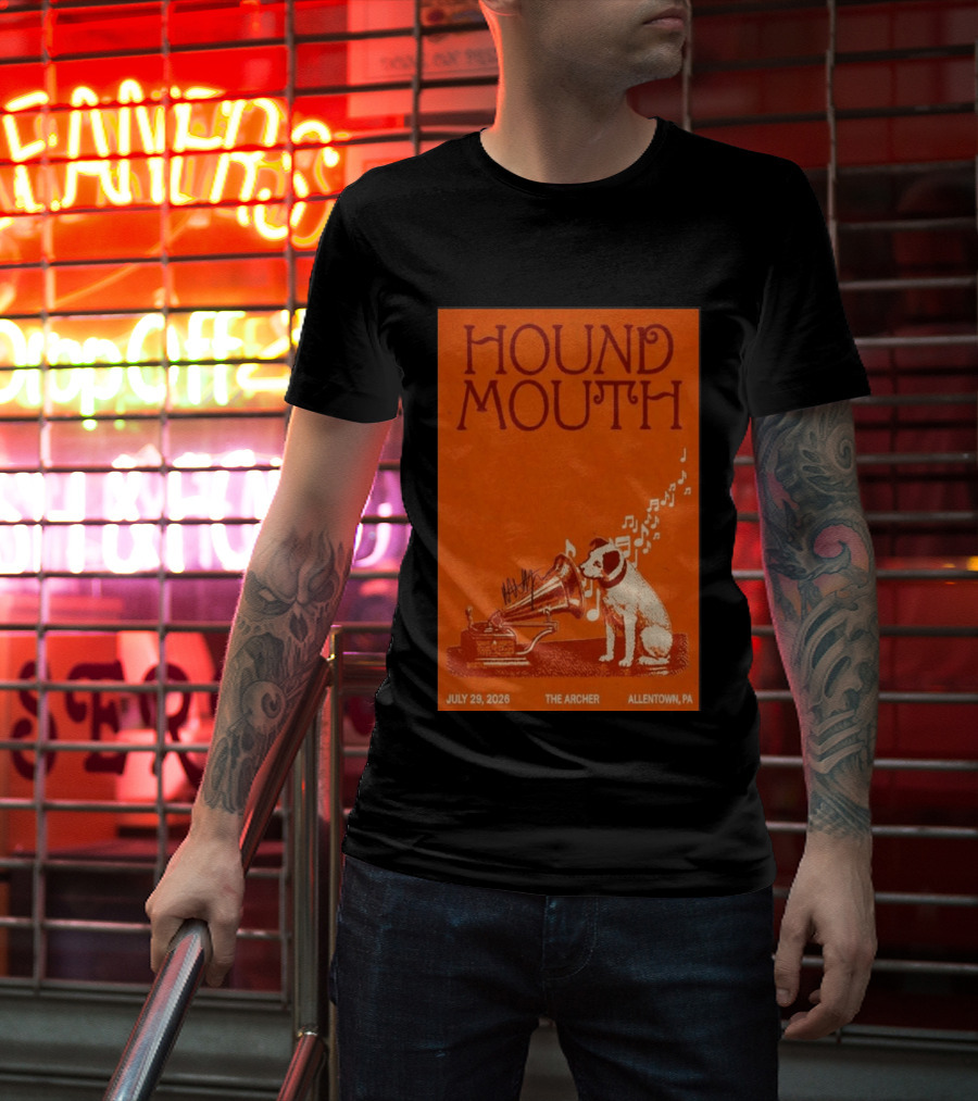 Houndmouth Allentown Pennsylvania Concert July 29 2026 The Archer T-Shirt
