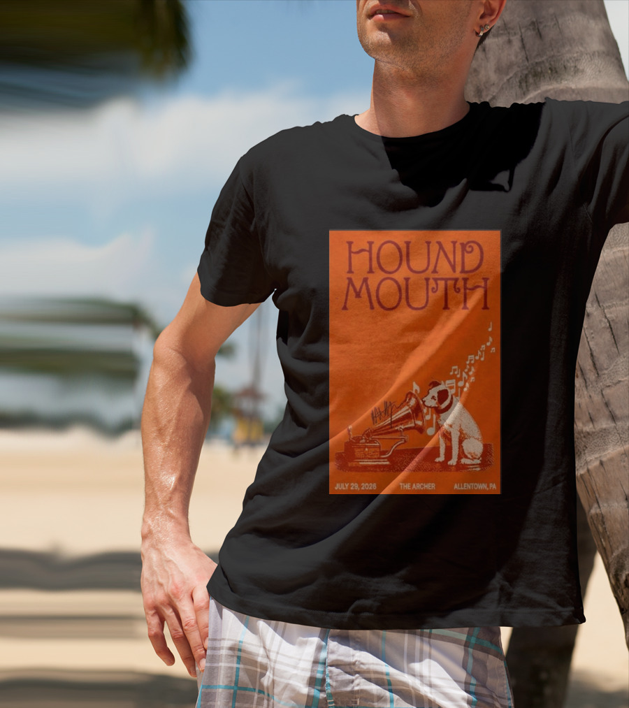 Houndmouth Allentown Pennsylvania Concert July 29 2026 The Archer T-Shirt