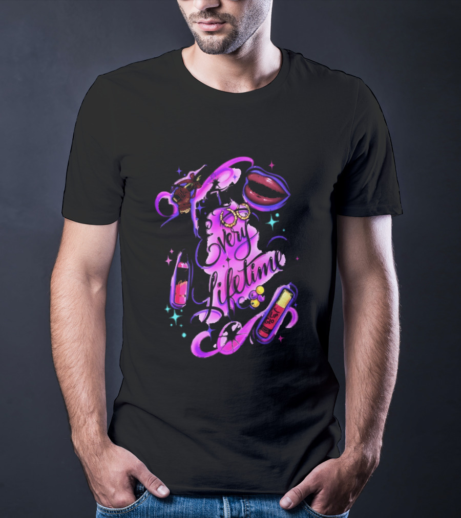 In Every Lifetime Hustle Lip Glo Airbrush T-Shirt