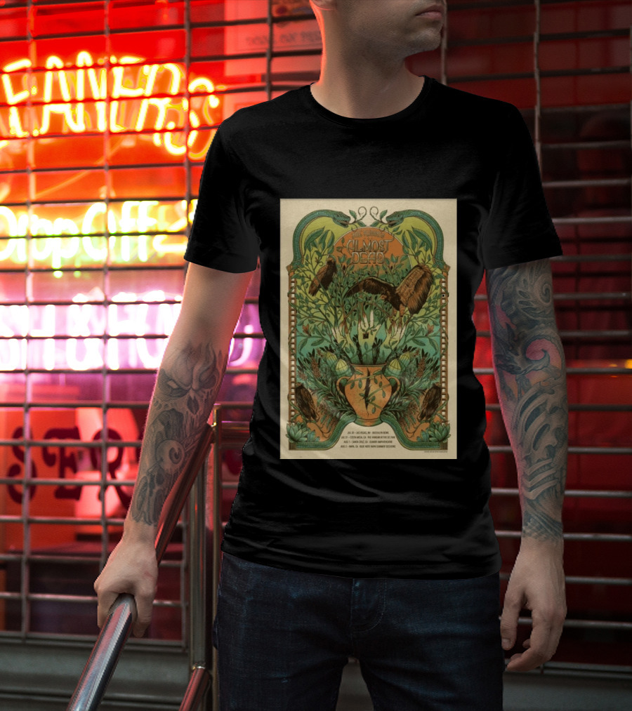 Joe Russo's Almost Dead 2026 Summer Tour Las Vegas Asheville Santa Cruz Denver T-Shirt