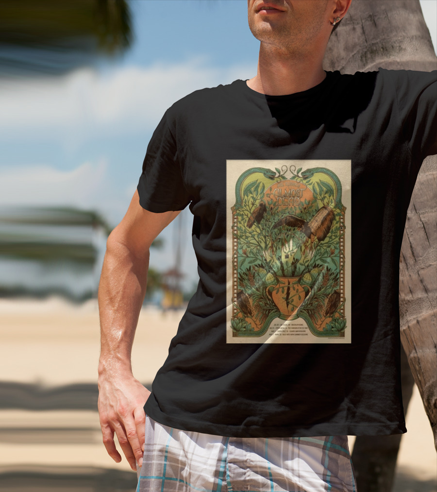 Joe Russo's Almost Dead 2026 Summer Tour Las Vegas Asheville Santa Cruz Denver T-Shirt