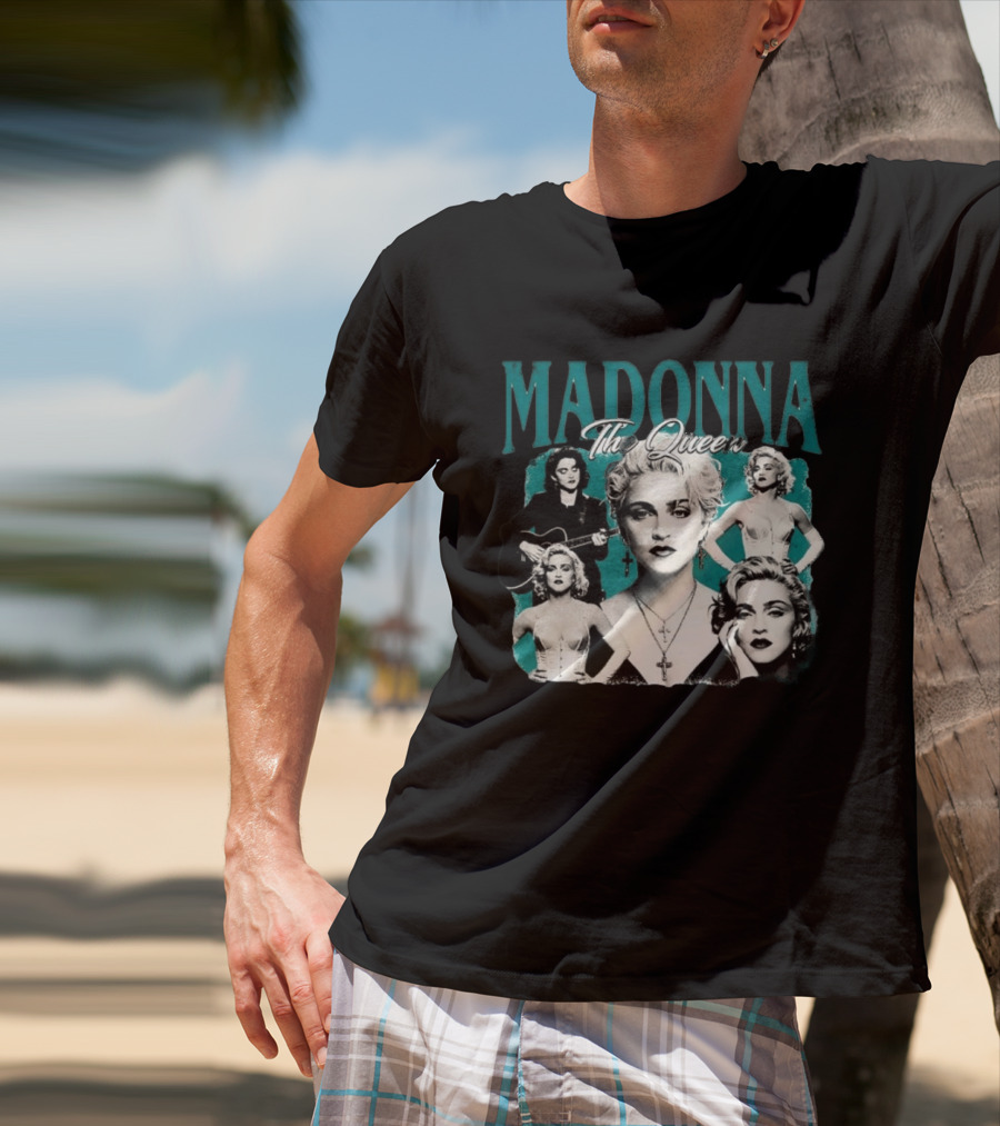Madonna The Queen Iconic 90s Music Legend T-Shirt