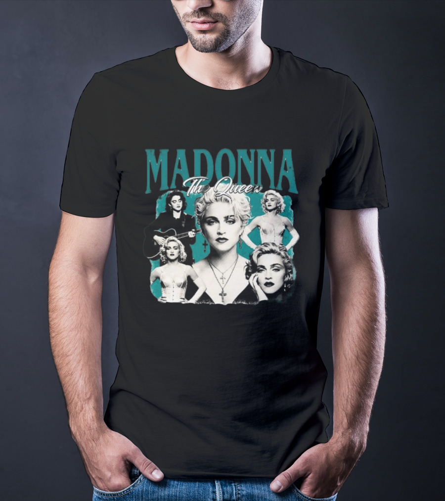 Madonna The Queen Iconic 90s Music Legend T-Shirt