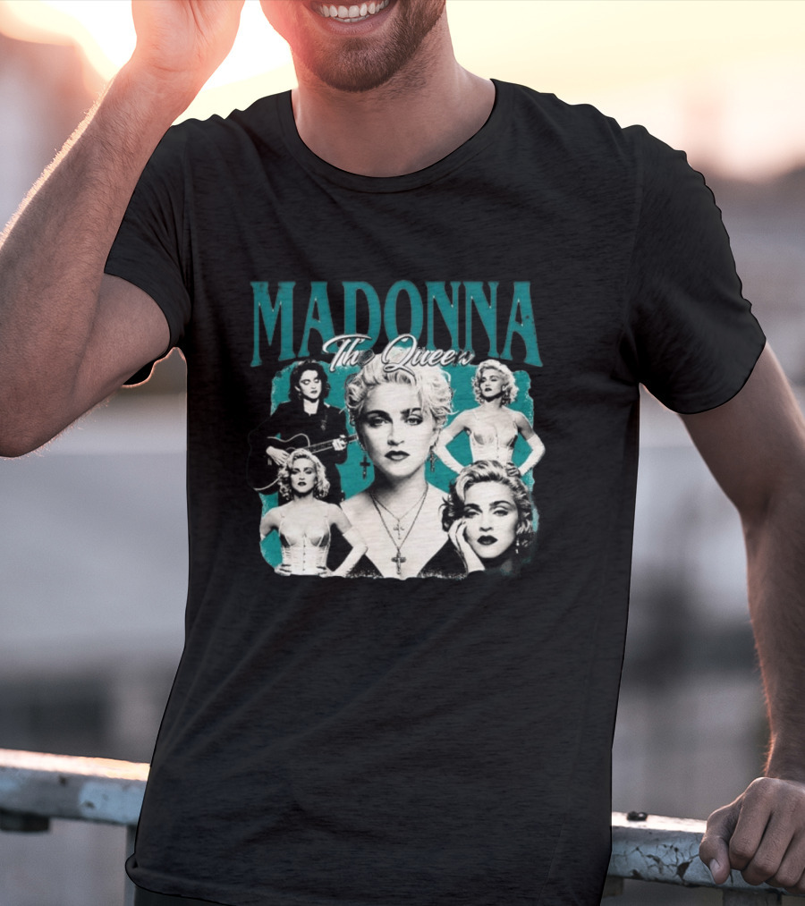 Madonna The Queen Iconic 90s Music Legend T-Shirt