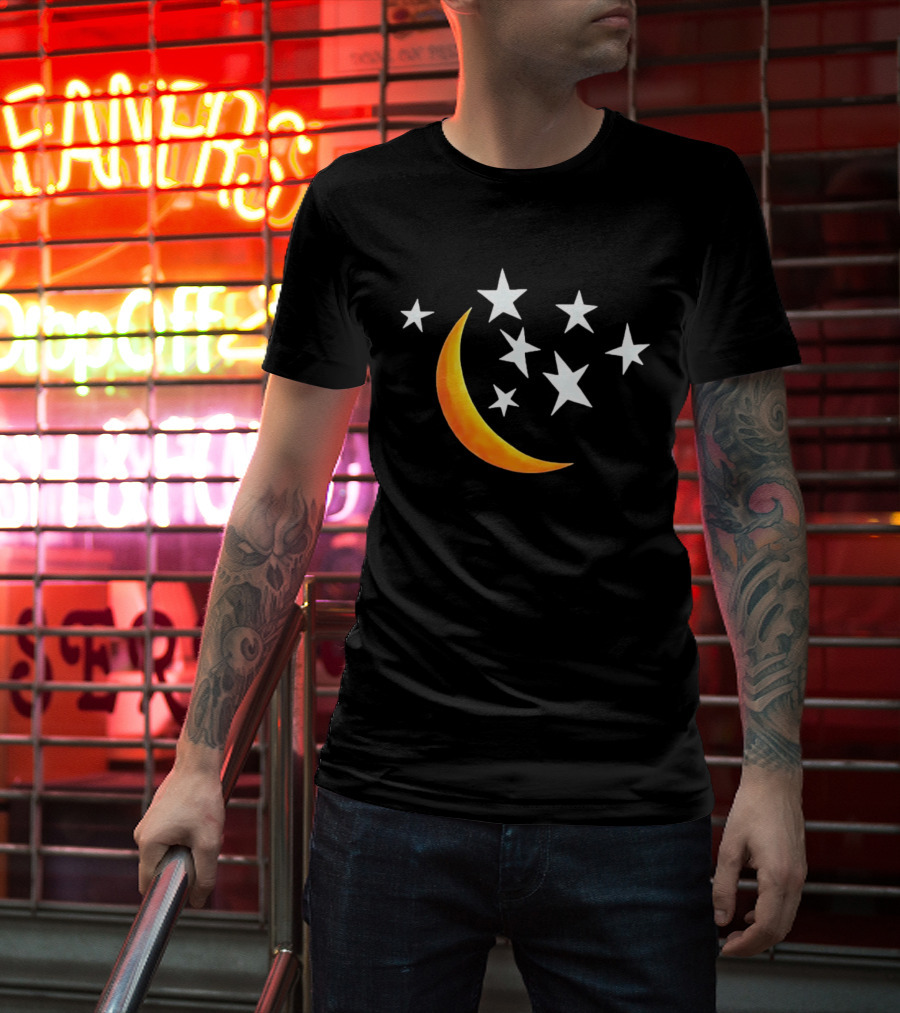 Netflix Here The Whole Time Stars And Moon Miguel Lallo Felipe T-Shirt