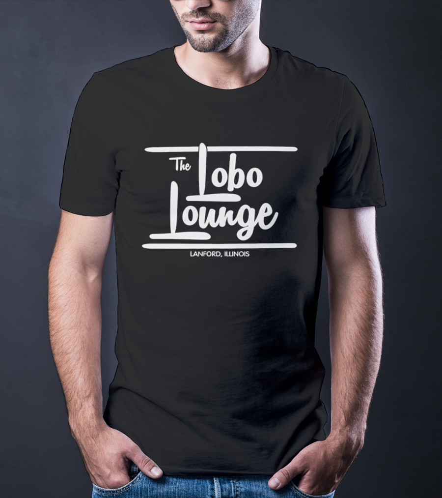 The Lobo Lounge Lanford Illinois TV Show Roseanne T-Shirt