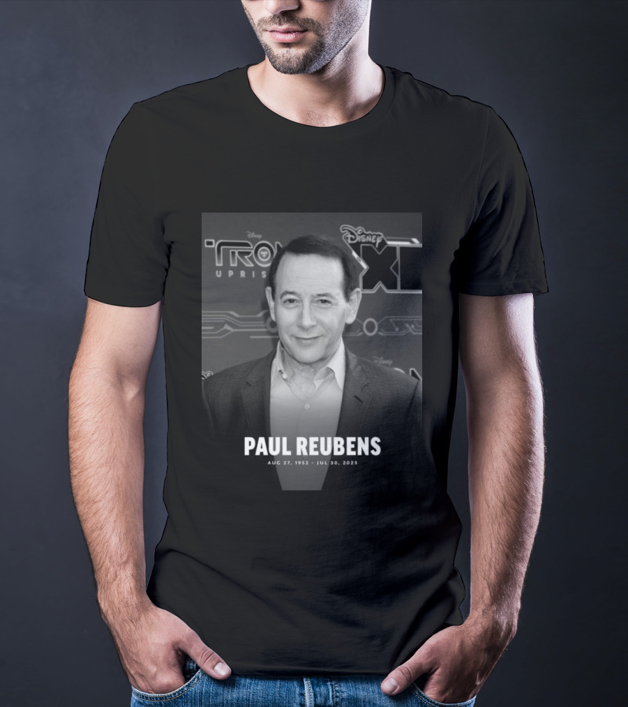 Paul Reubens Disney Tron Uprising Aug 27 1952 Jul 30 2023 T-Shirt