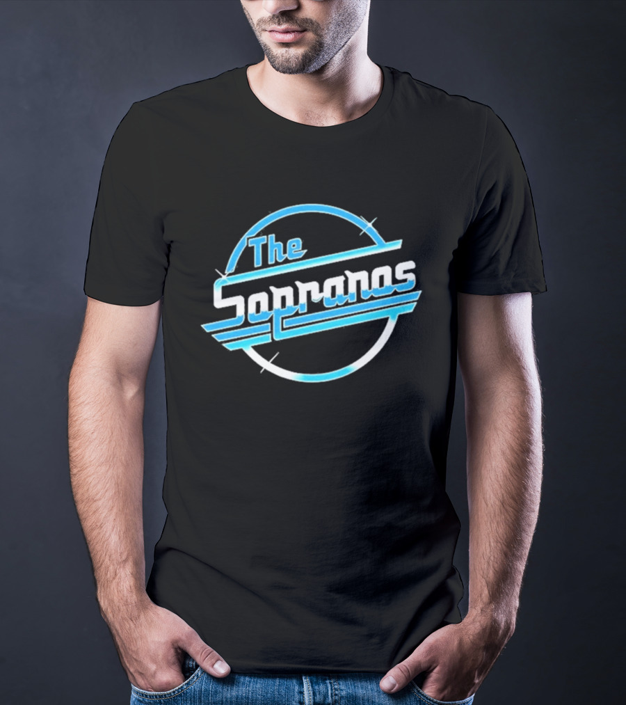 The Sopranos 2026 Retro Futuristic Neon T-Shirt