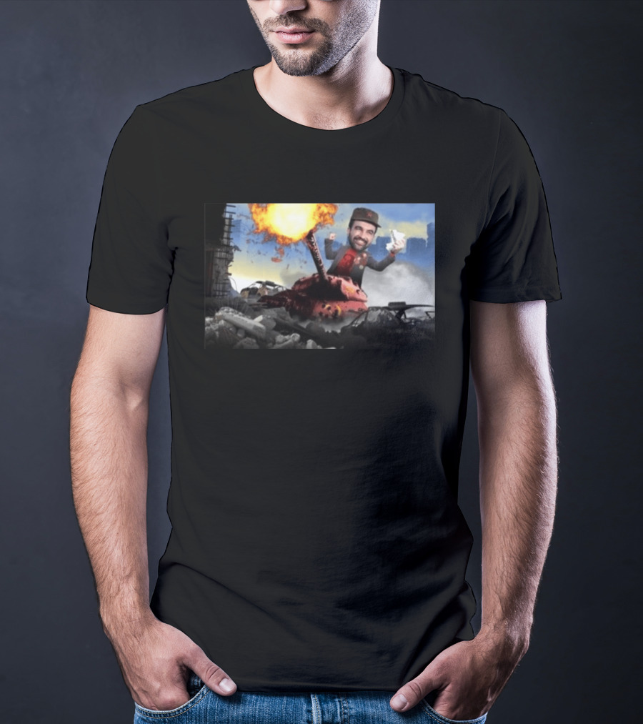 Zohran Mamdani Pied à Terre Tax NYC Explosion Image T-Shirt